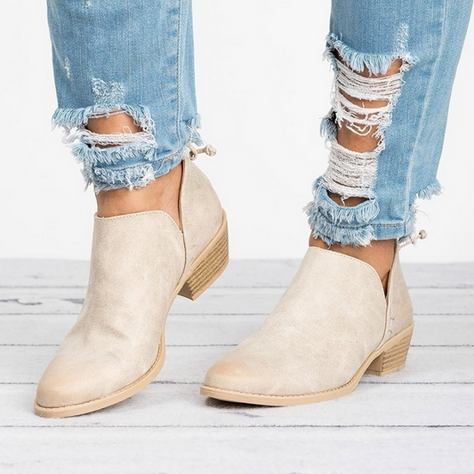 Women's Block Heel Ankle Boots
