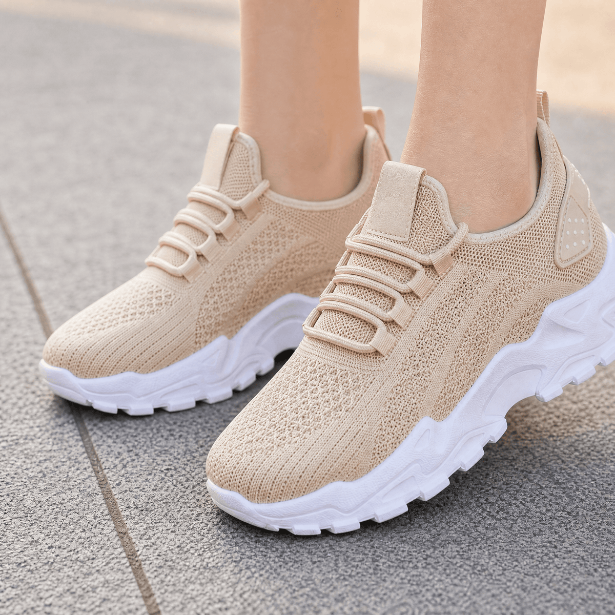 Women's Breathable Knit Sneakers