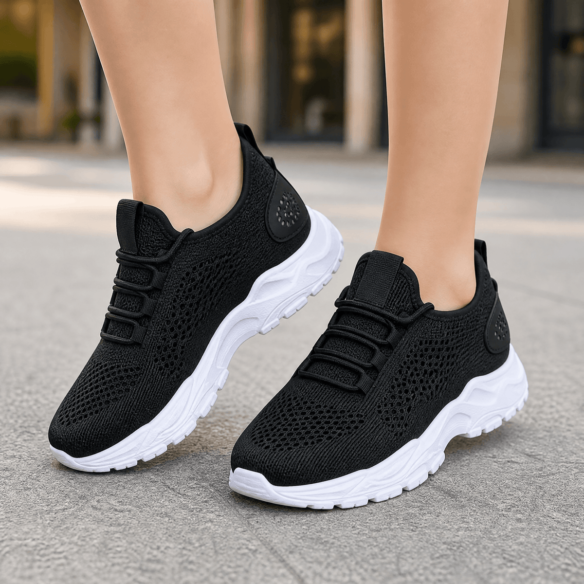 Women's Breathable Knit Sneakers