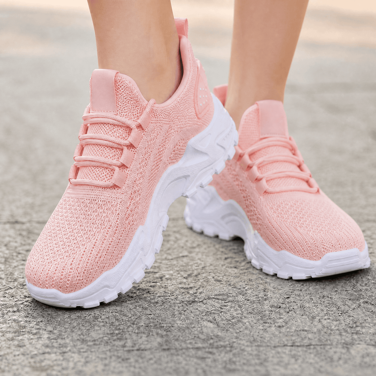 Women's Breathable Knit Sneakers