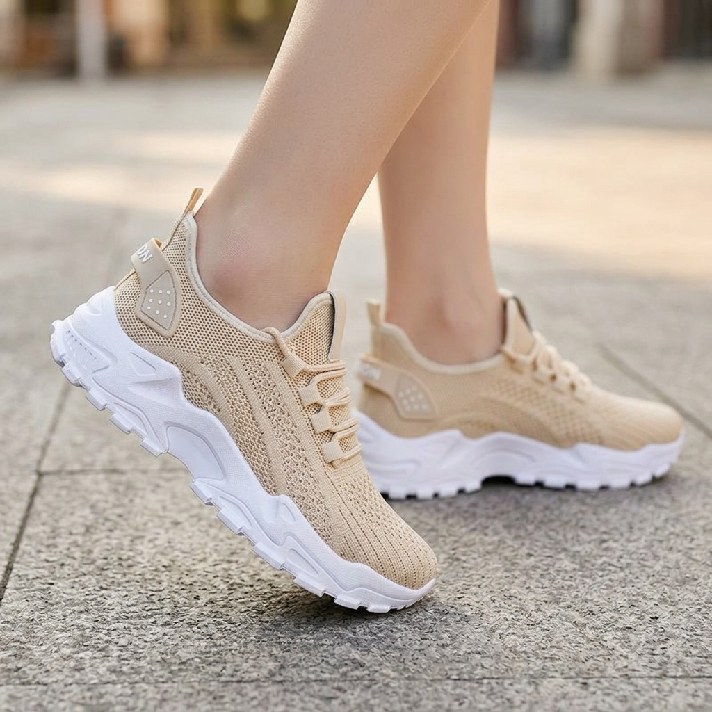 Women's Breathable Knit Sneakers