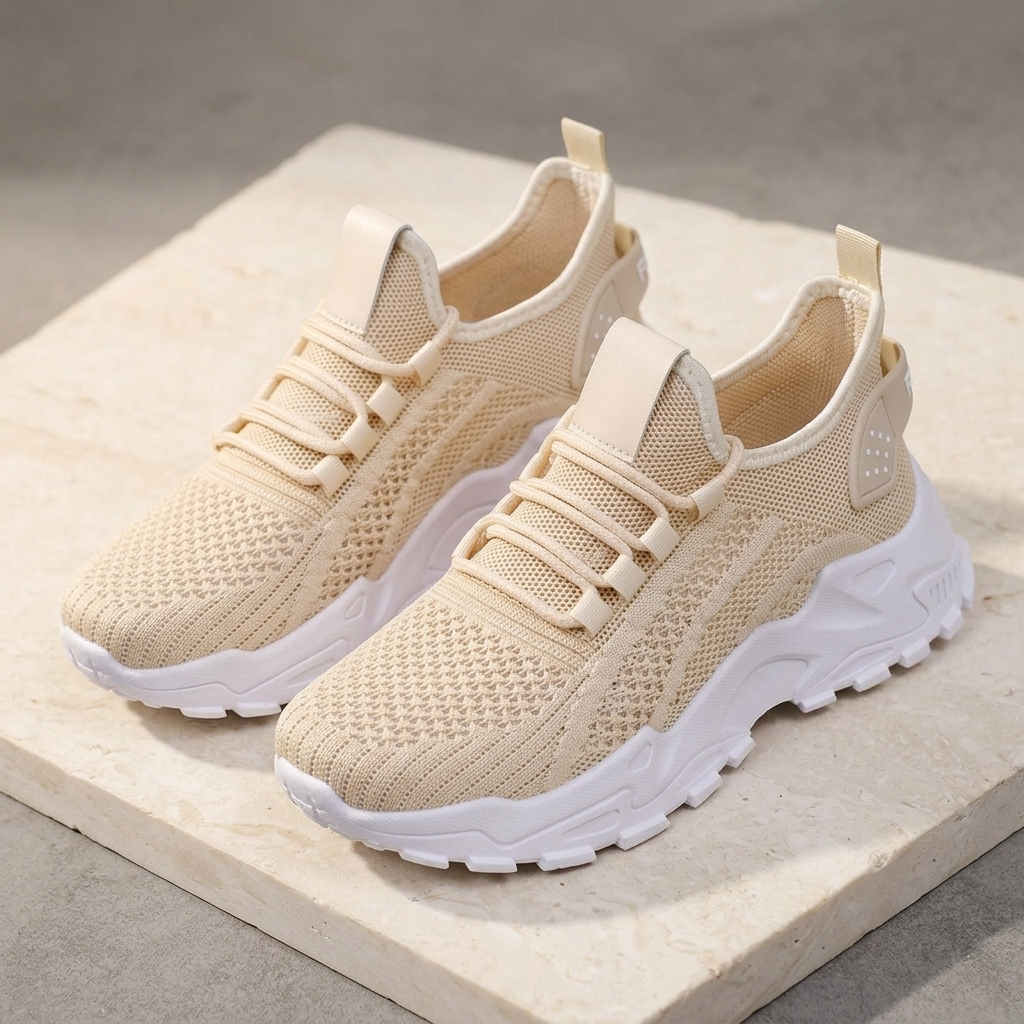 Women's Breathable Knit Sneakers
