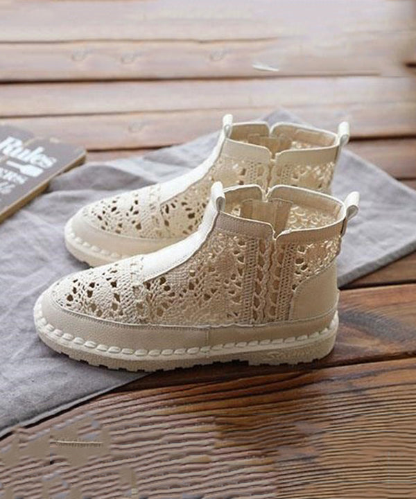 Women's Breathable Open-Heel Boots