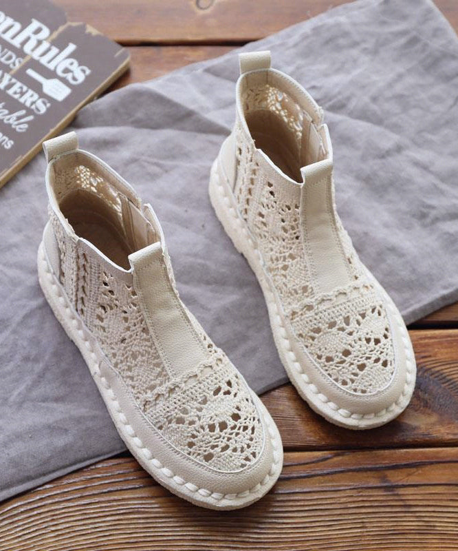 Women's Breathable Open-Heel Boots