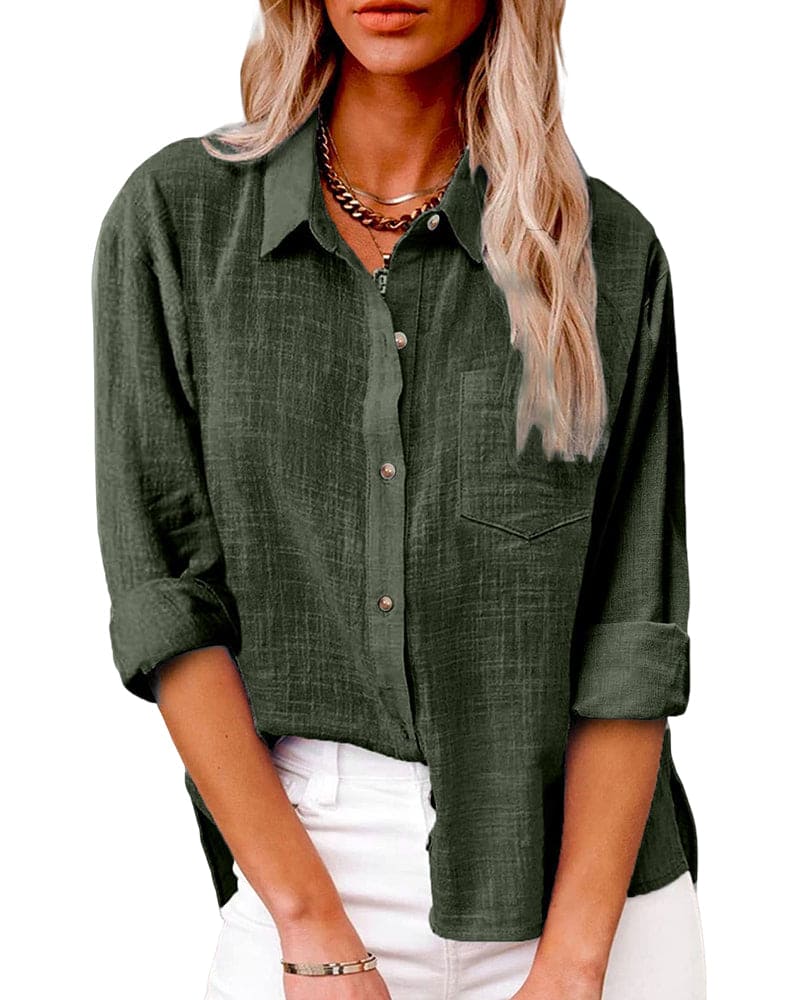 Women's Button-Down Blouse