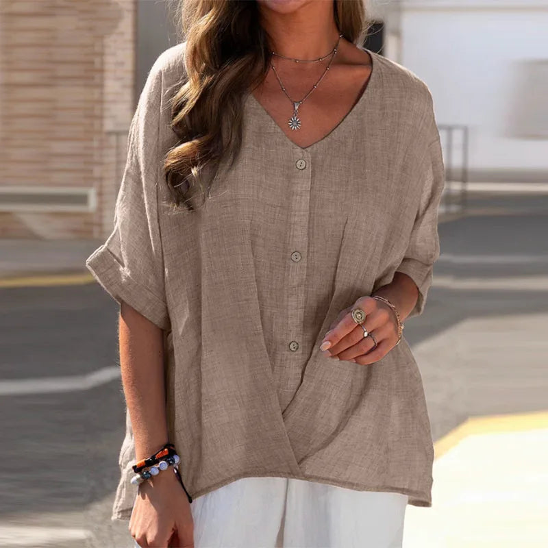 Women's Button-Down Blouse