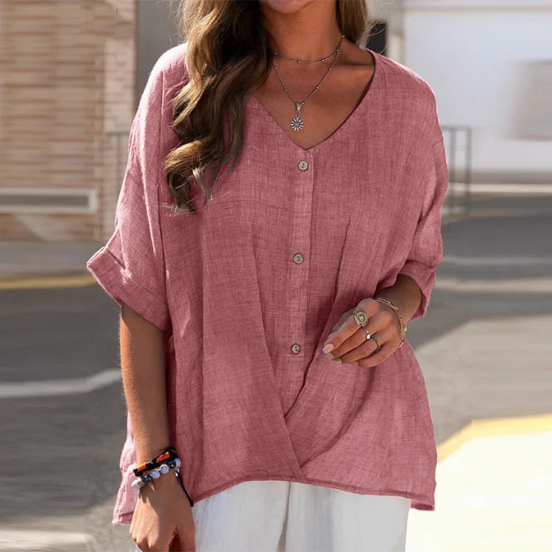 Women's Button-Down Blouse