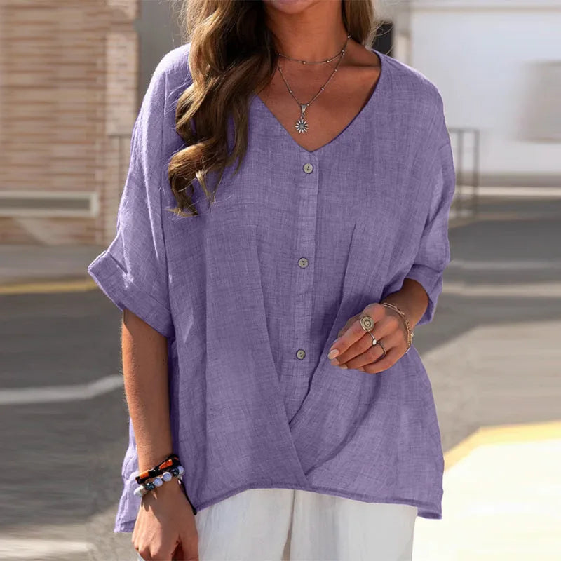 Women's Button-Down Blouse