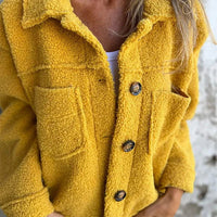 Women's Button-Down Jacket with Collar
