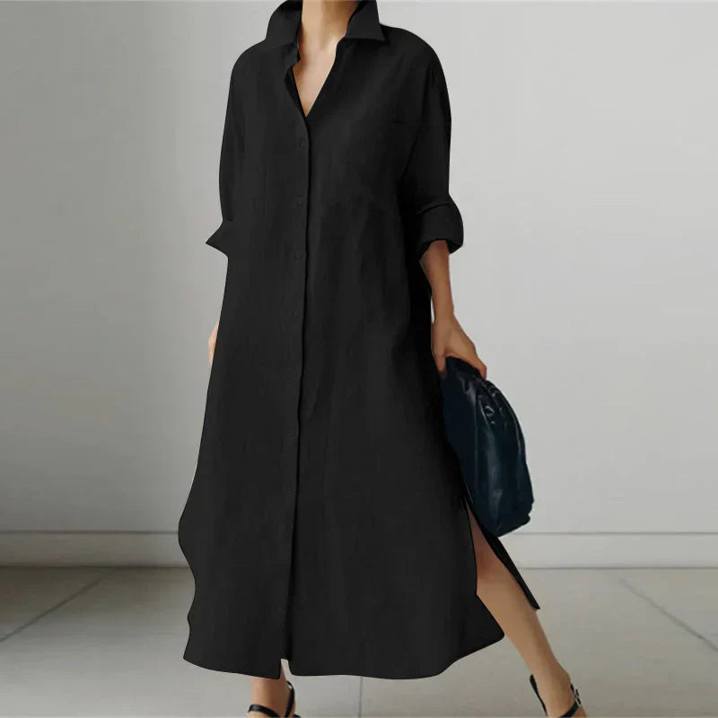 Women's Button-Down Maxi Dress