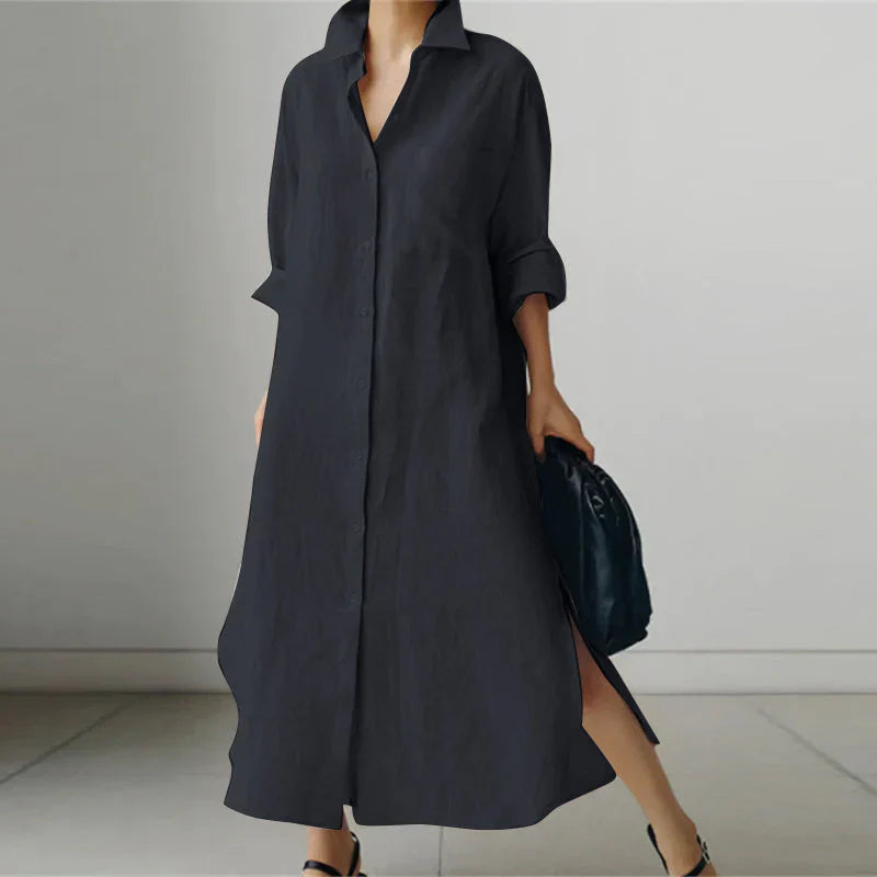 Women's Button-Down Maxi Dress