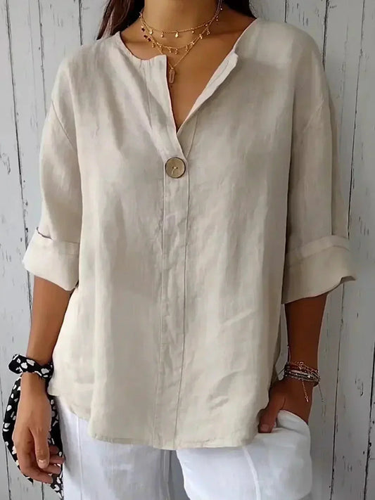 Women's Button-Up Blouse