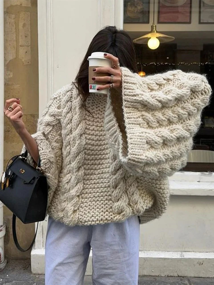 Women's Cable Knit Sweater