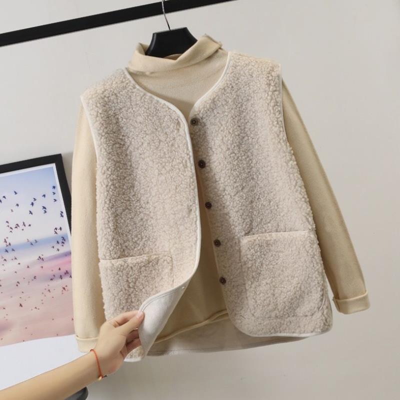Women's Casual Button-Front Vest