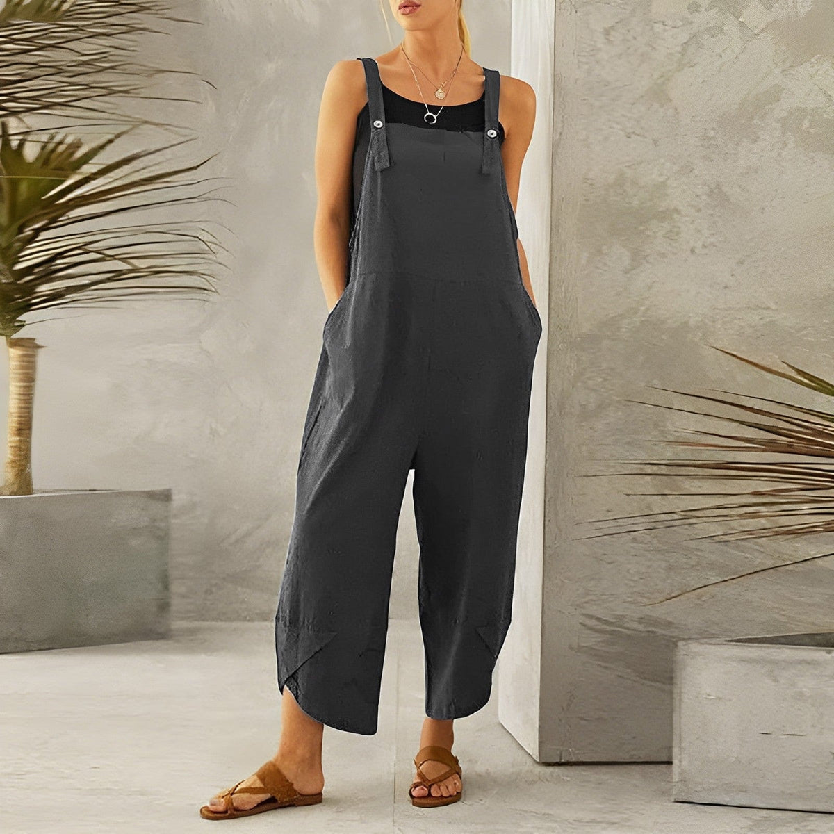 Women's Casual Dungarees - Summer Comfort