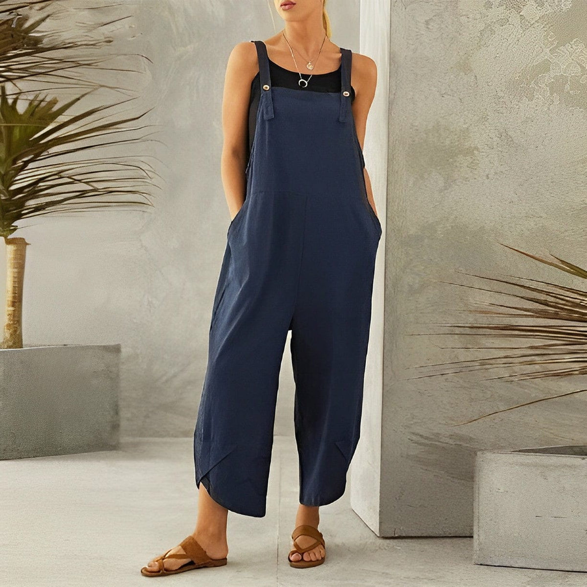 Women's Casual Dungarees - Summer Comfort