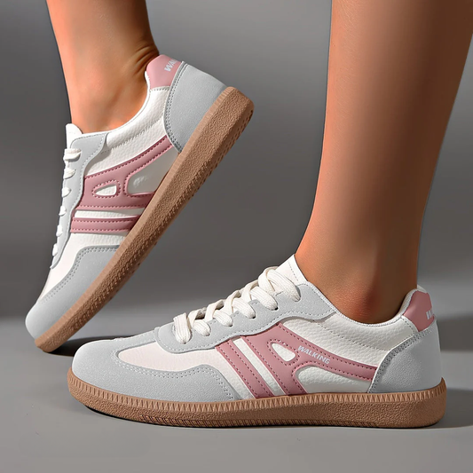 Women's Casual Retro Lace-Up Sneakers