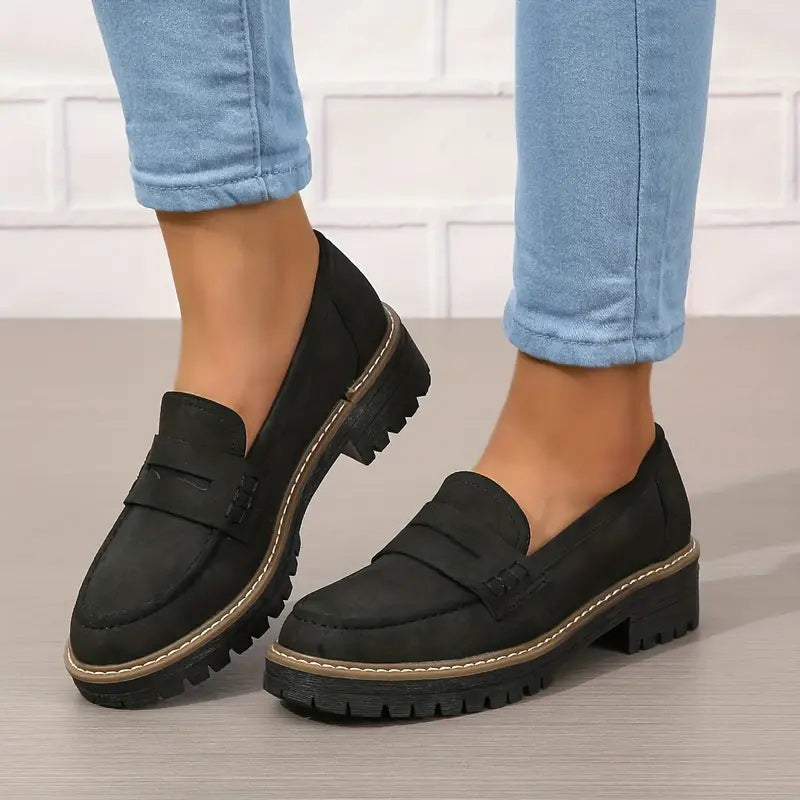 Women's Chunky Platform Loafers