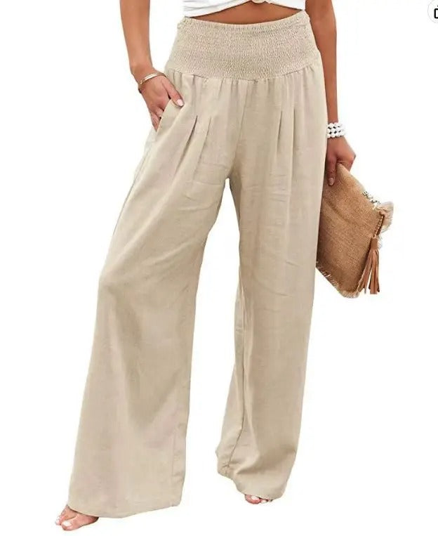 Women's Comfortable Wide-Leg Trousers