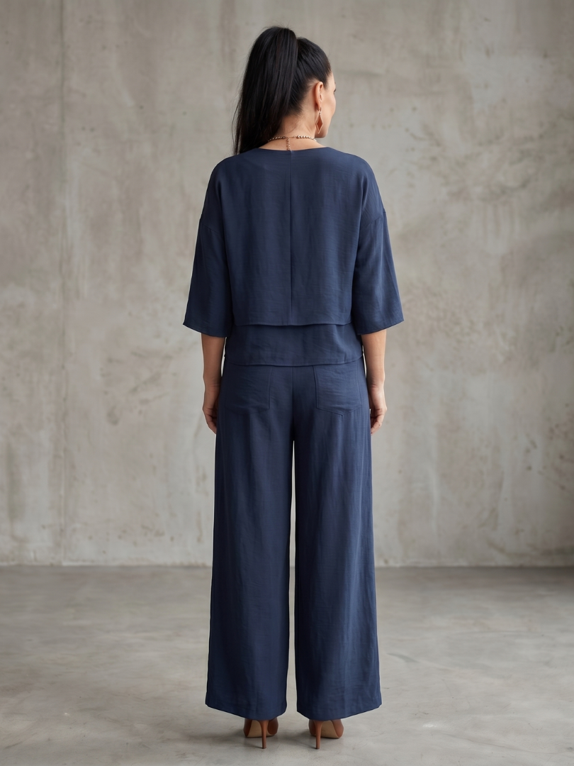 Women's Cropped Layered Set