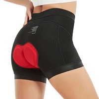 Women's Cycling Shorts with 4D Gel Padding