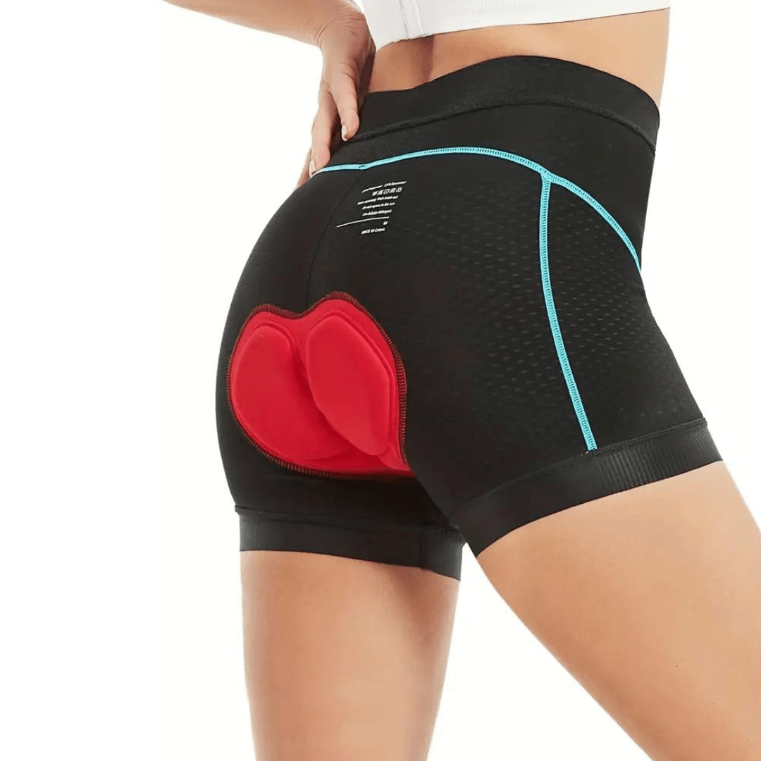 Women's Cycling Shorts with 4D Gel Padding