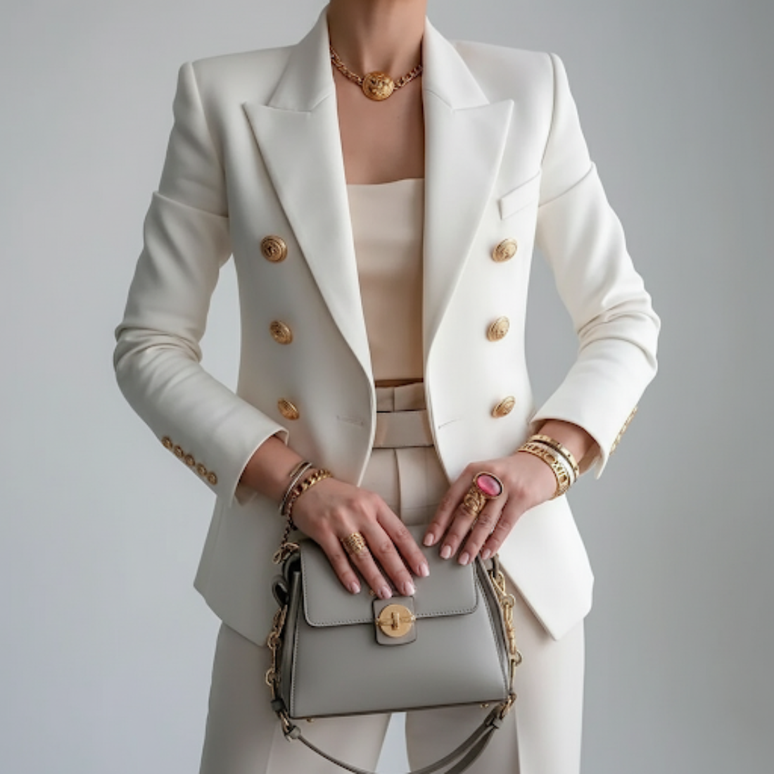 Women's Double-Breasted Blazer