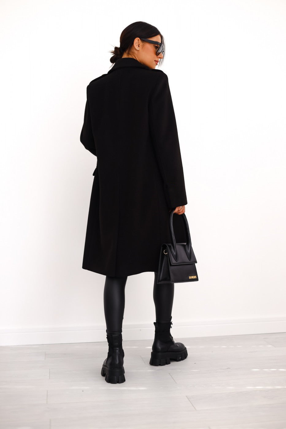 Women's Double-Breasted Long Coat