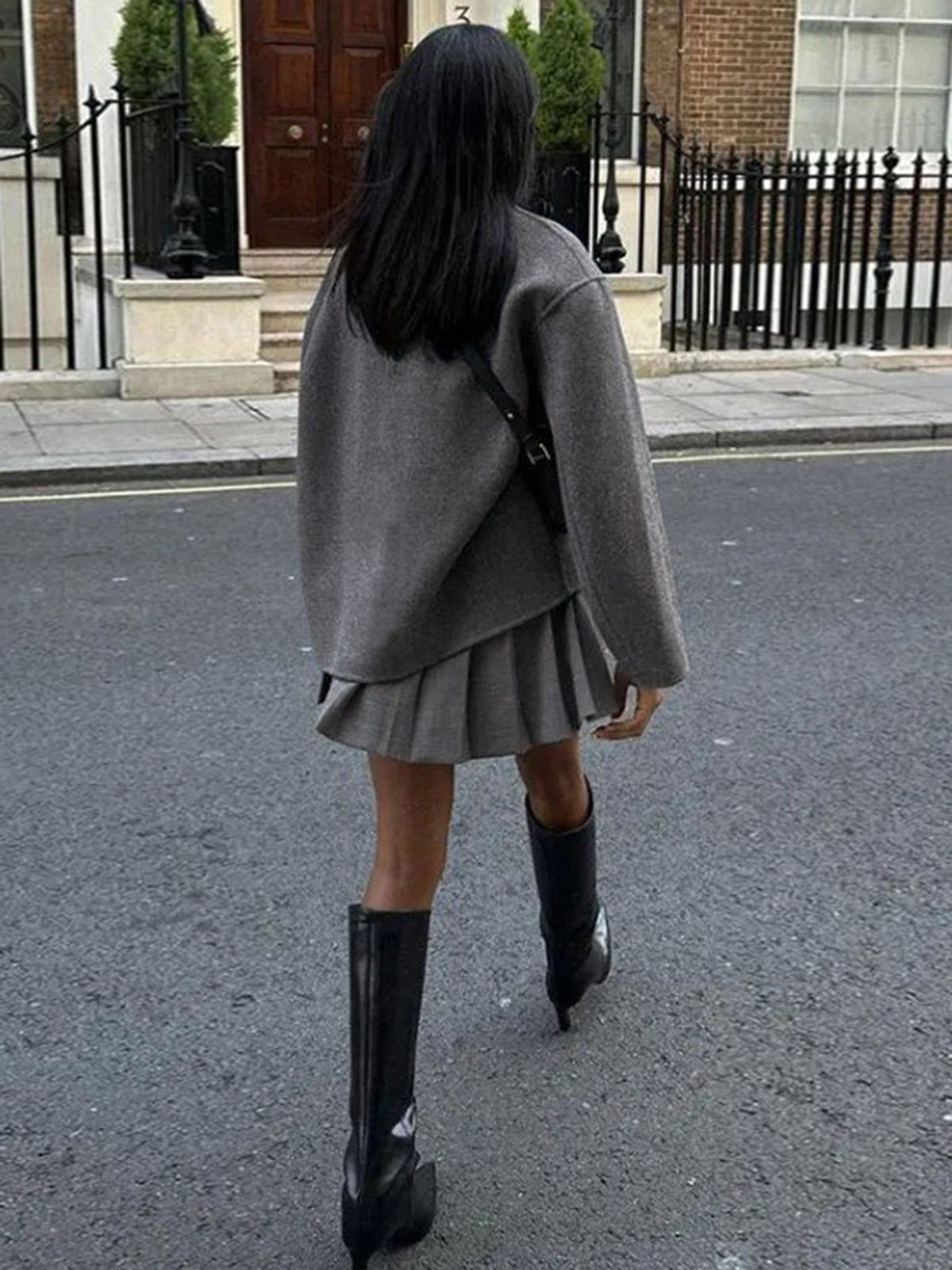Women's Double-Breasted Short Jacket