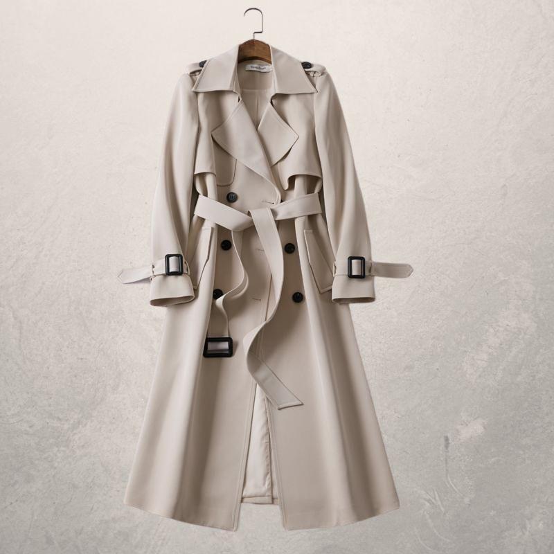 Women's Double-Breasted Trench Coat