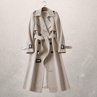 Women's Double-Breasted Trench Coat