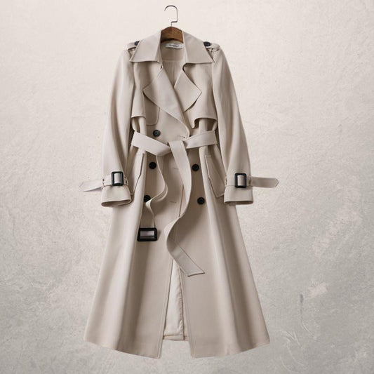 Women's Double-Breasted Trench Coat