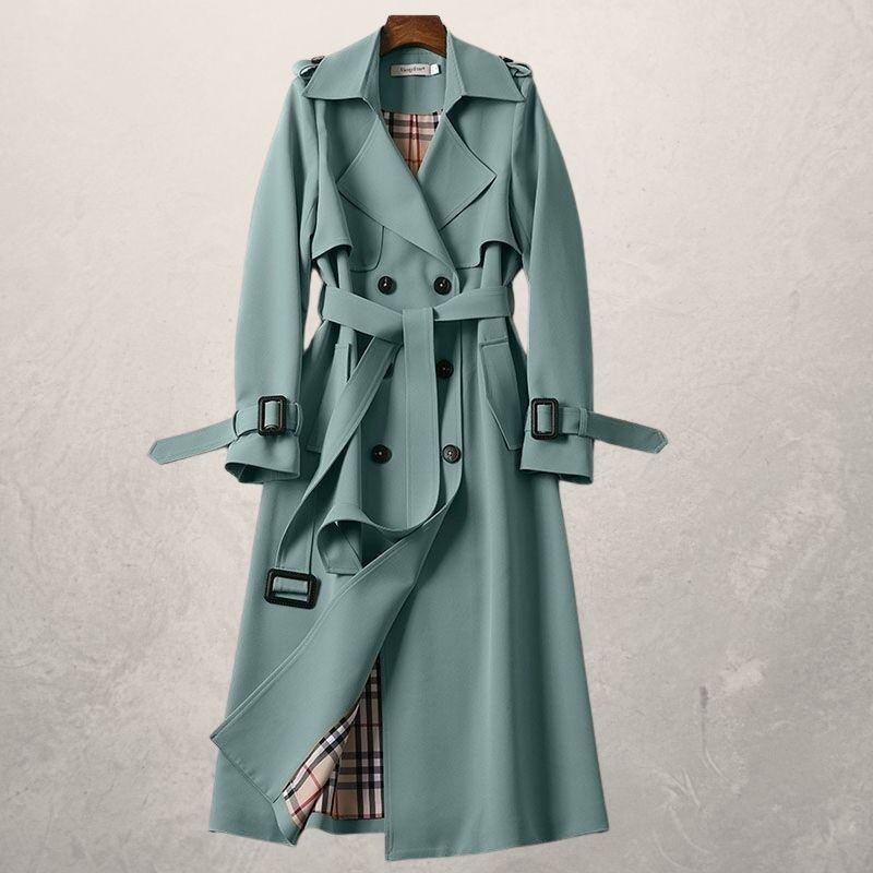 Women's Double-Breasted Trench Coat