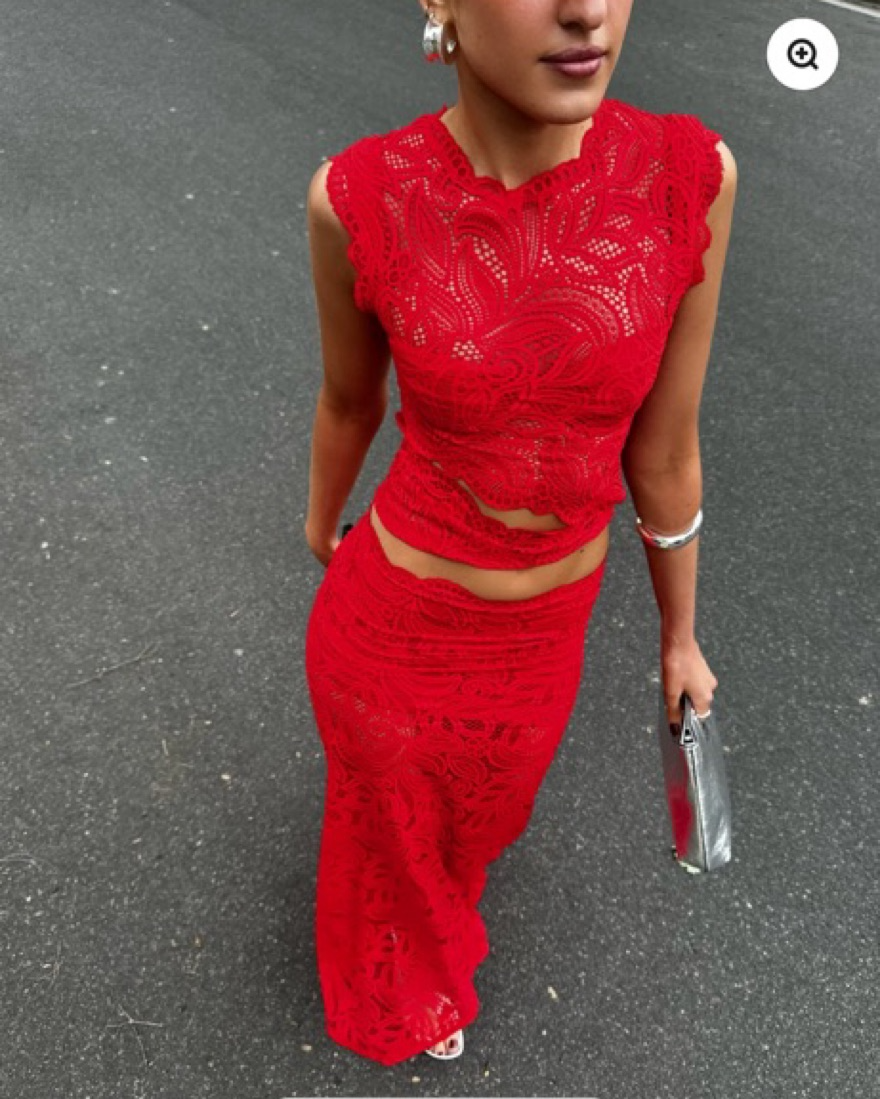 Women's Elegant Lace Set