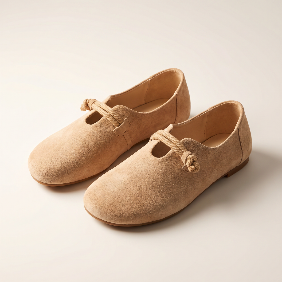 Women's Ergonomic Leather Loafers | Comfortable Slip-On Shoes
