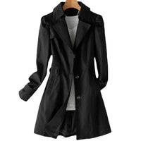 Women's Fit-and-Flare Trench Coat