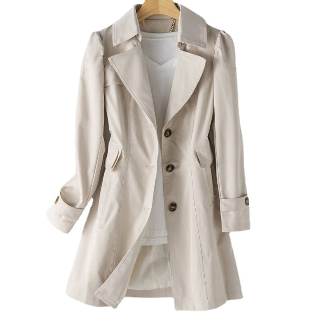 Women's Fit-and-Flare Trench Coat