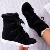 Women's Flat Lace-Up Boots