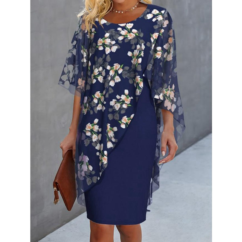 Women's Floral Midi Dress