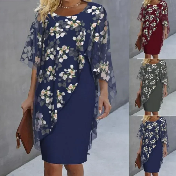 Women's Floral Midi Dress