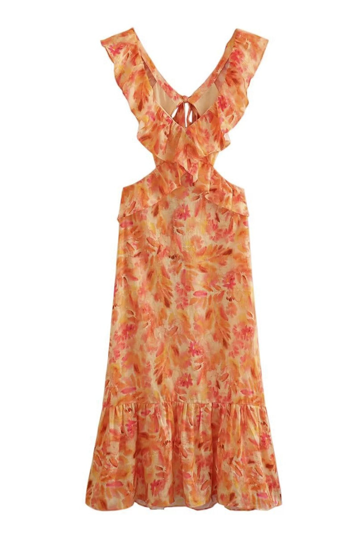 Women's Floral Summer Maxi Dress