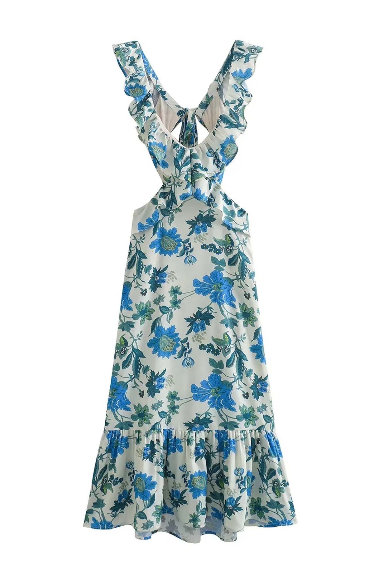 Women's Floral Summer Maxi Dress
