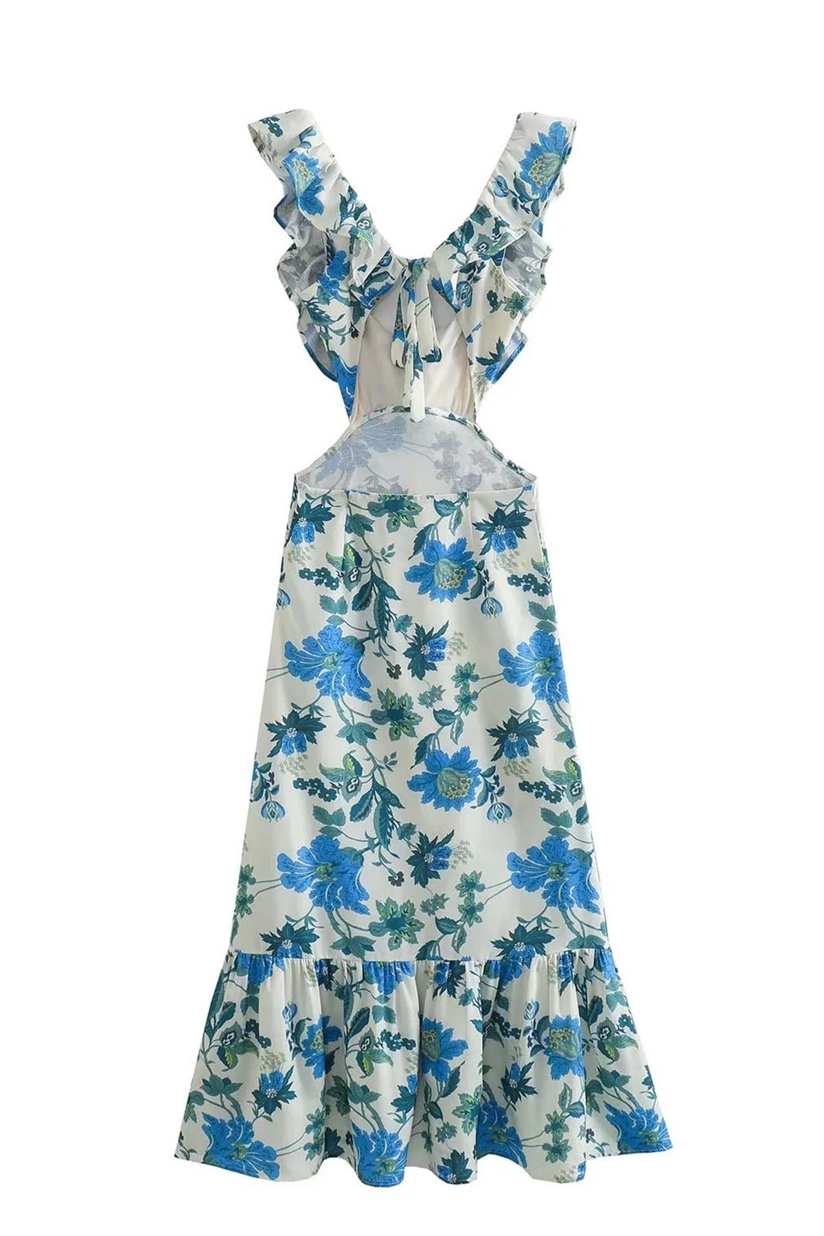 Women's Floral Summer Maxi Dress