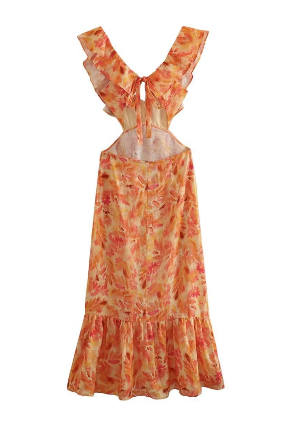 Women's Floral Summer Maxi Dress