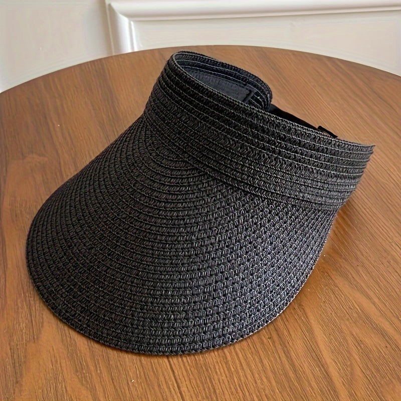 Women's Foldable Wide-Brim Anti-UV Sun Visor