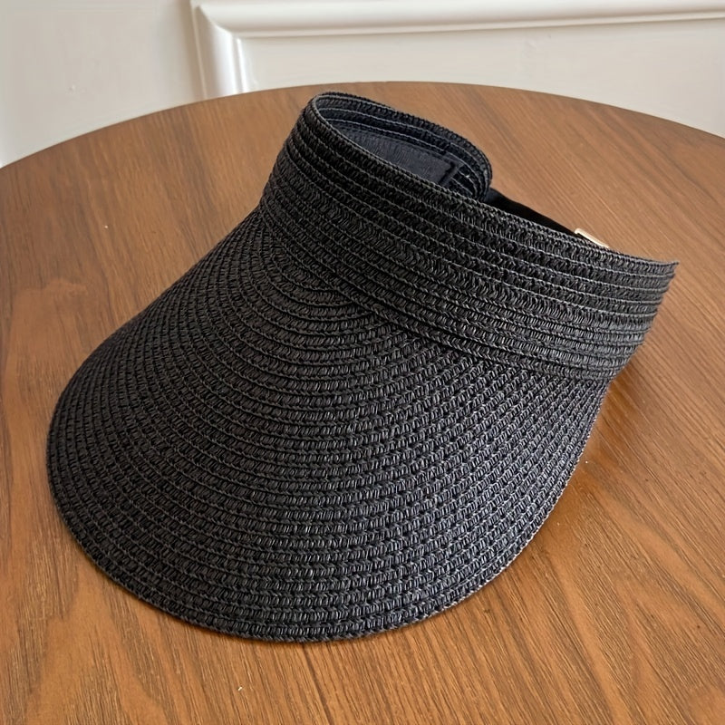 Women's Foldable Wide-Brim Anti-UV Sun Visor