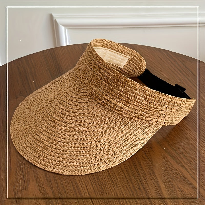 Women's Foldable Wide-Brim Anti-UV Sun Visor