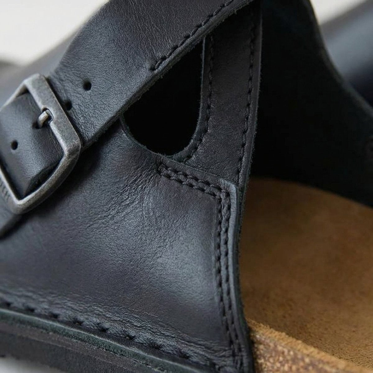 Women's Full-Grain Leather Slip-On Clog Boots