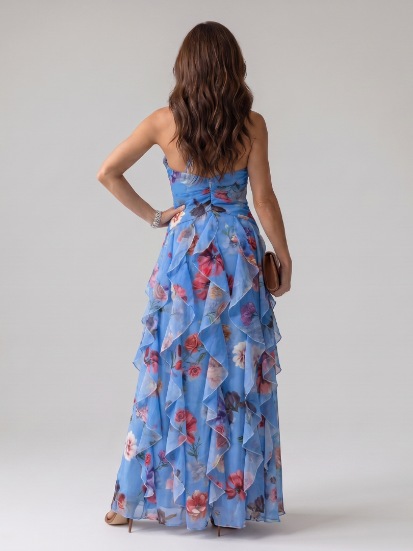 Women's Halter Neck Maxi Dress