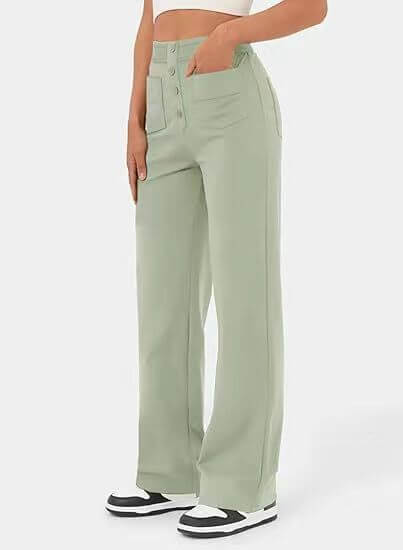 Women's High-Waisted Trousers